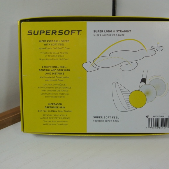 CALLAWAY SUPER SOFT YELLOW BOX SET GOLF BALLS - Picture 2 of 4